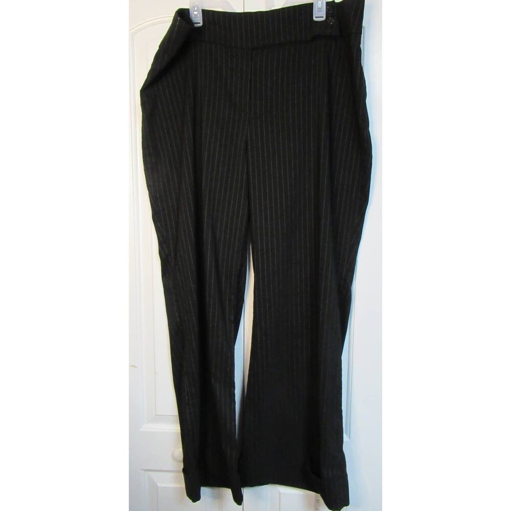 MKM Designs pinstripe black pants